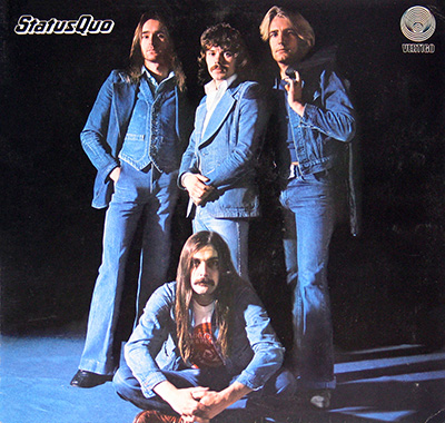 STATUS QUO - Blue For You (Dutch and German Releases) album front cover vinyl record